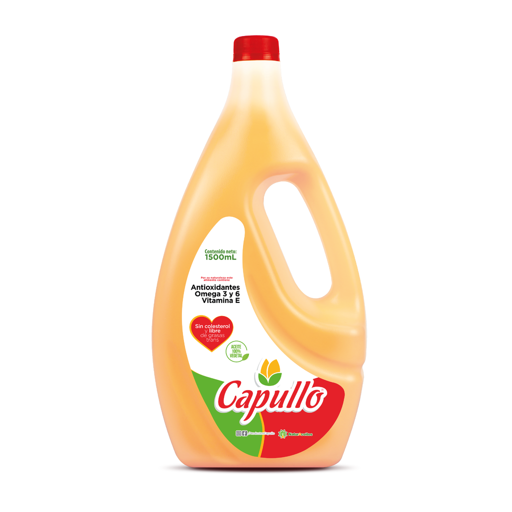ACEITE CAPULLO VEGETAL 12/1500 ML (POLIETILENO)