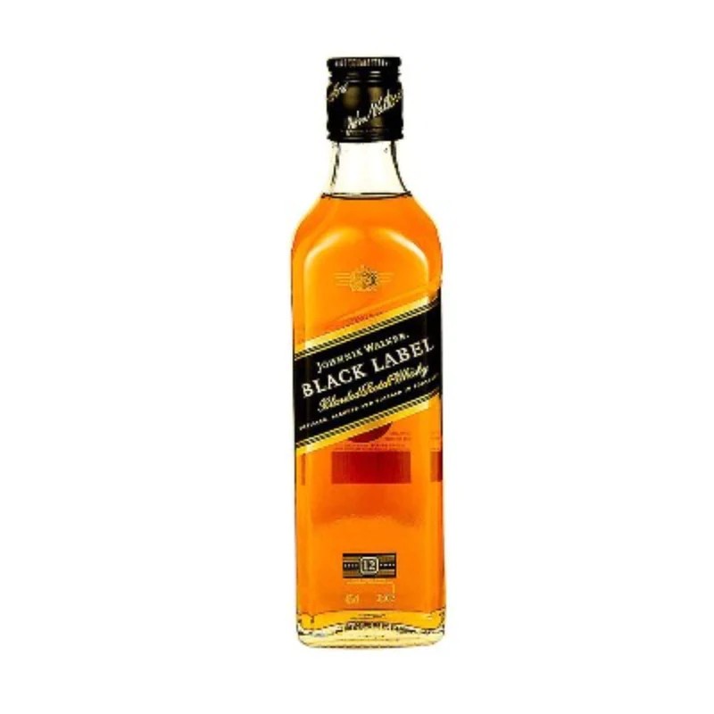 WHISKY JOHNNIE W. NEGRO 375 ML