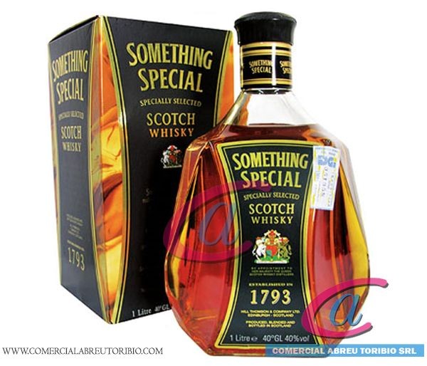 WHISKY SOMETHING SPECIAL FULL 1000 ml (LITRO FU