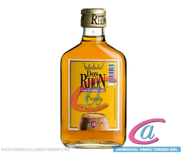 RON DON RHON DORADO CUARTILLO 24/175 ML