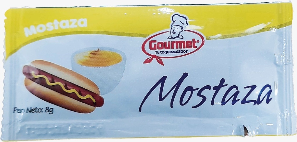 MOSTAZA GOURMET SOBRECITO 1000/8G