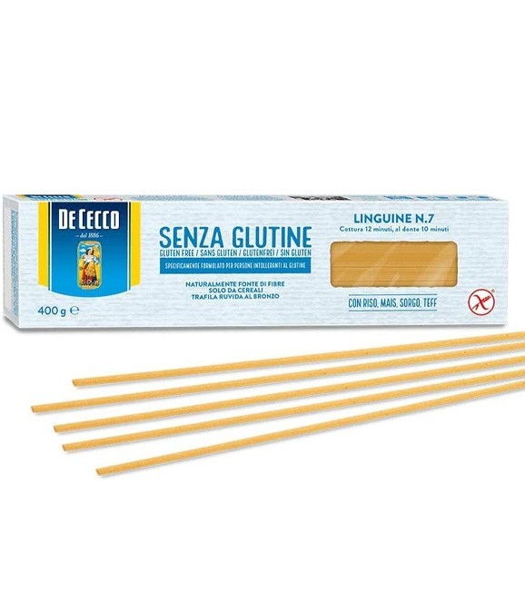 PASTA DE CECCO LINGUINE SIN GLUTEN 12/400 GR