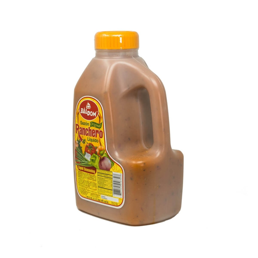SAZON LIQUIDO RANCHERO 4/120 OZ GALON