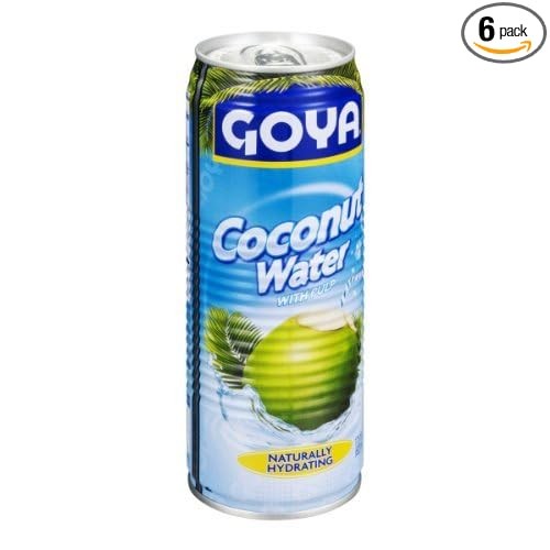 AGUA DE COCO GOYA  CON TROCITOS 24/17,6 OZ LATA