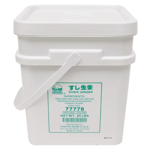 GARI SUSHI GINGER WHITE NET STANDARD "GREENLAN " 2