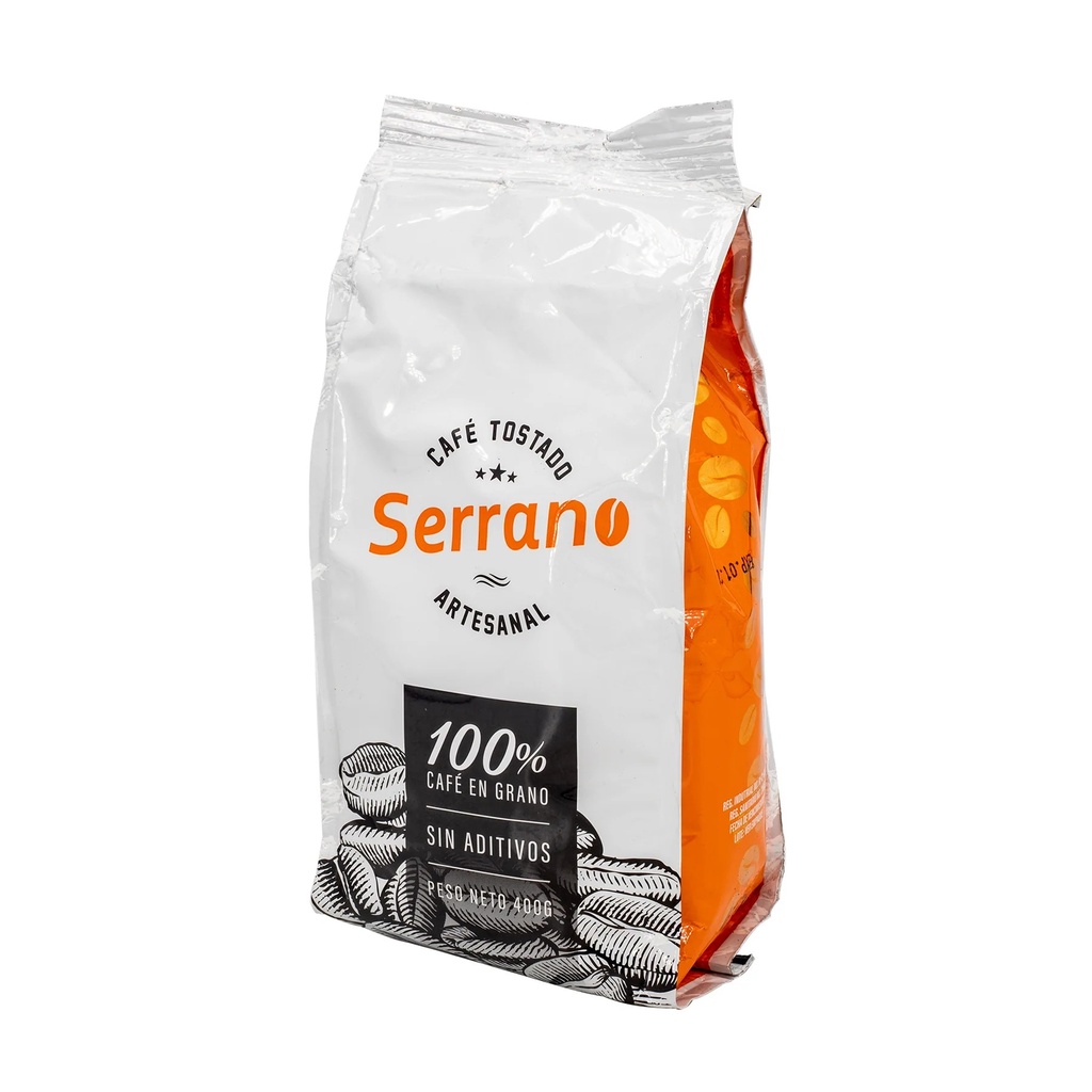 CAFE SERRANO MOLIDO 20/400 gr (FUNDA GRANDE)