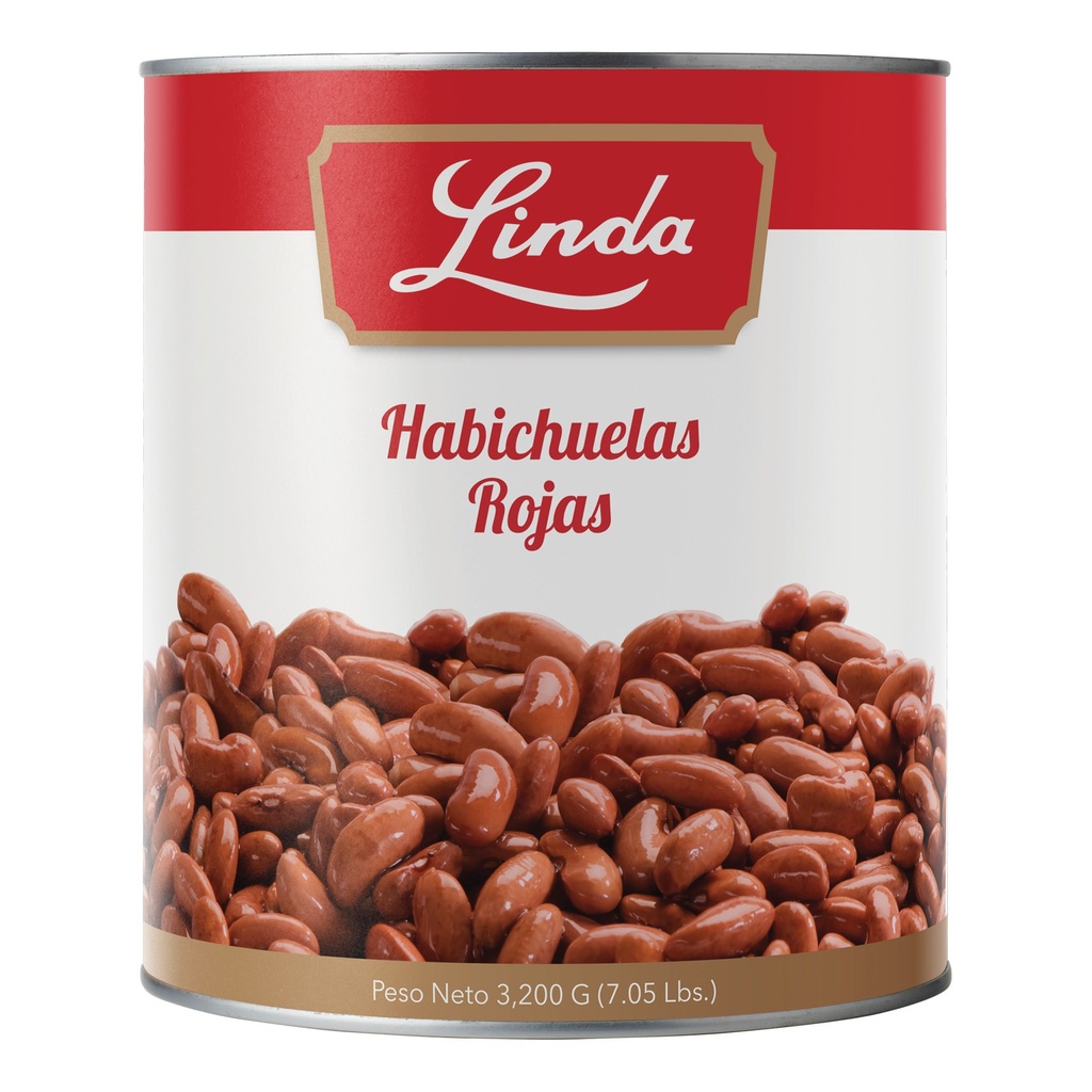 HABICHUELAS ROJAS LINDA 6/7 lbs (GALON)