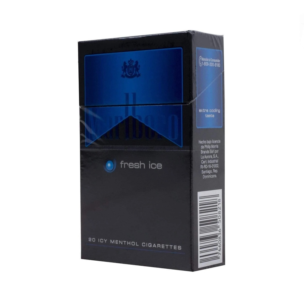 CIGARRILLO MARLBORO FRESH ICE MENTHOL GDE 10/20