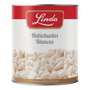 HABICHUELAS BLANCAS LINDA 6/7 lbs (GALON)