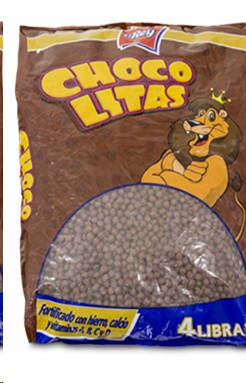 CORN FLAKES CHOCOLITAS EL REY 6/4 LBS