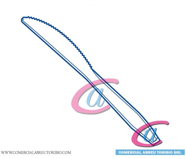 CUCHILLO TERMOPAC AL GRANEL 1/1000 unid