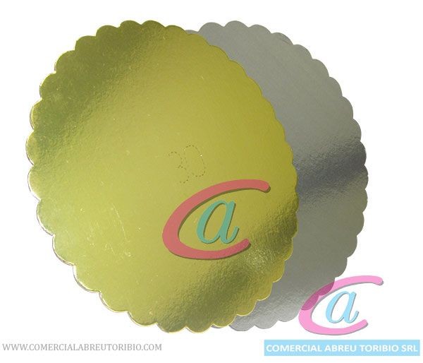 DISCO BILAMINADO ORO/PLATA #12 CAPPSA 30 cm (25 un