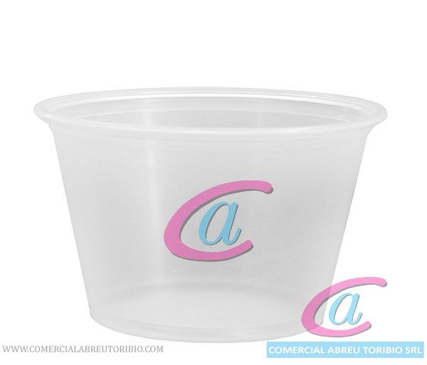 ENVASE SOUFFLE SOLO 4 oz CLEAR (T400) 10/250