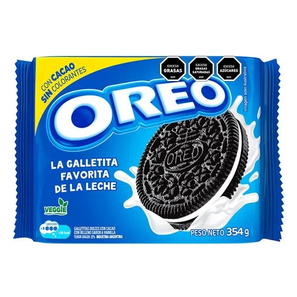 GALLETAS OREO CHOCOLATE ORIGINAL (AZUL) 12/12 unid