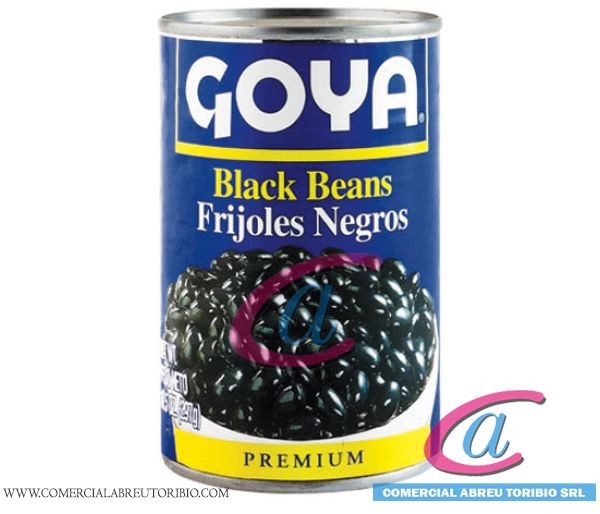 HABICHUELAS GOYA NEGRAS EN LATA 24/15.5 oz