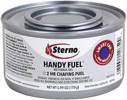 HANDY FUEL STERNO CAJA 72/2 horas