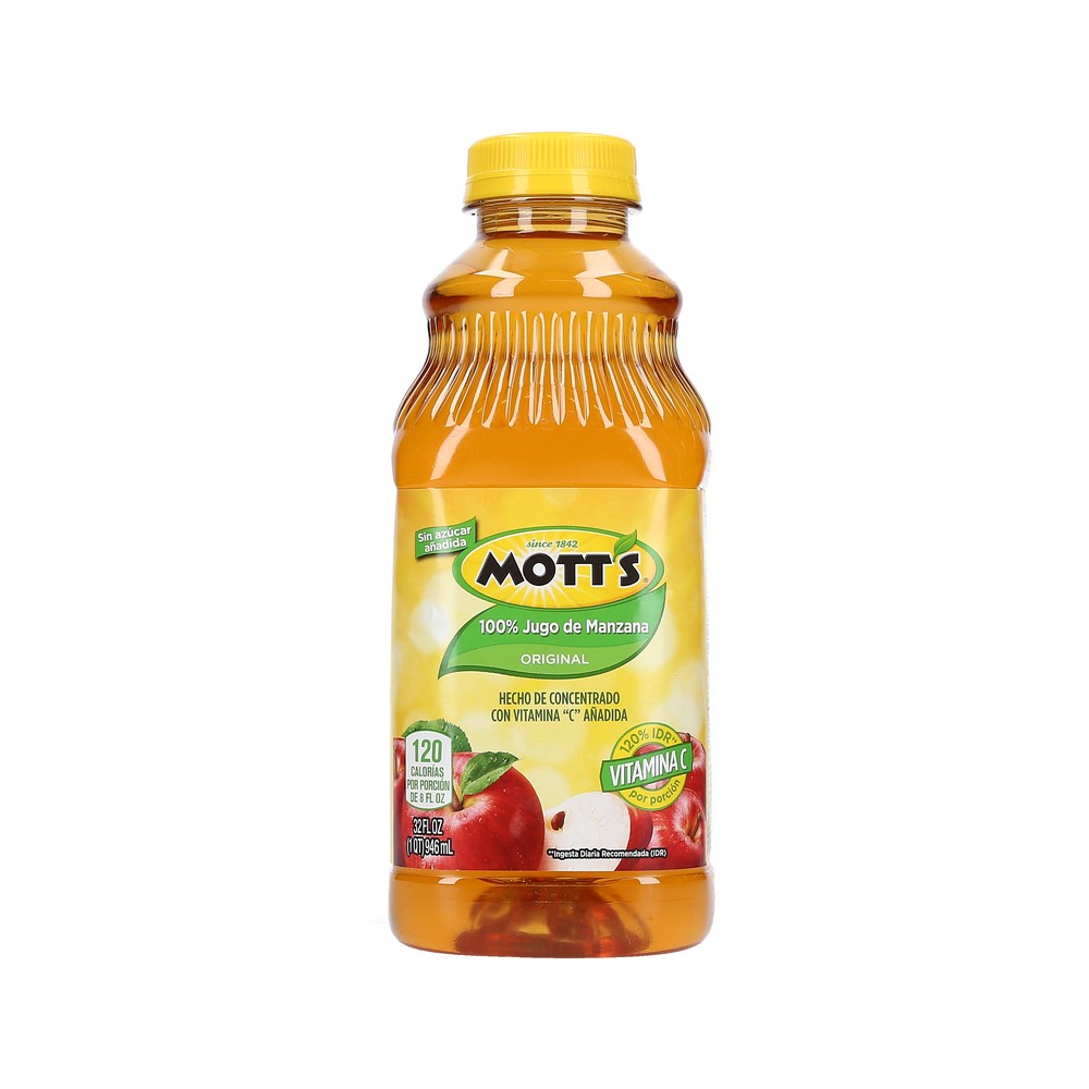 JUGO DE MANZANA MOTTS 12/32 OZ