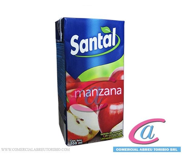 JUGO SANTAL DE MANZANA 24/200 ML PEQ.