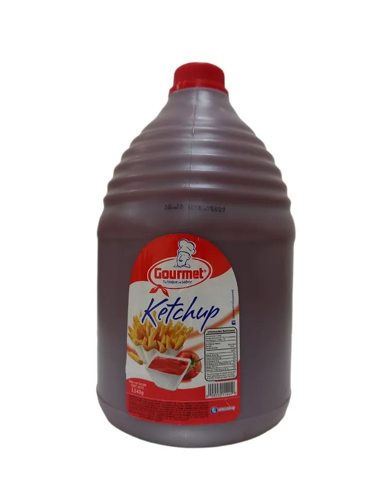 KETCHUP GOURMET GALON 3540 G /8 LBS