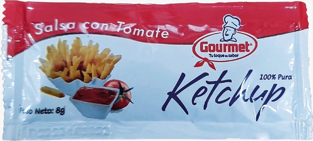 KETCHUP GOURMET SOBRECITO 1000/ 8G