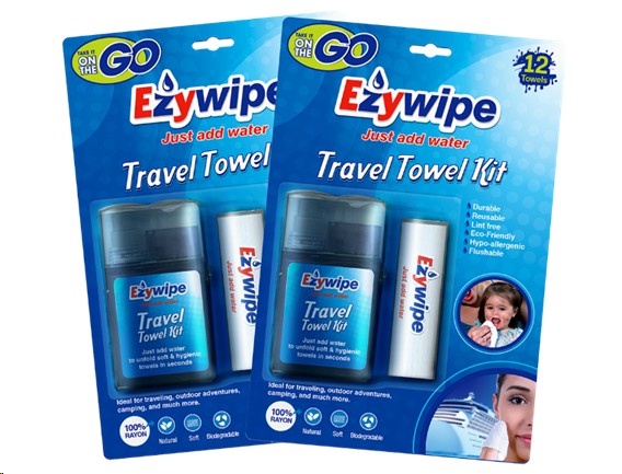 KIT DE VIAJE EXPANDIBLE CON ROCIADOR TUBO/12 T. EZ