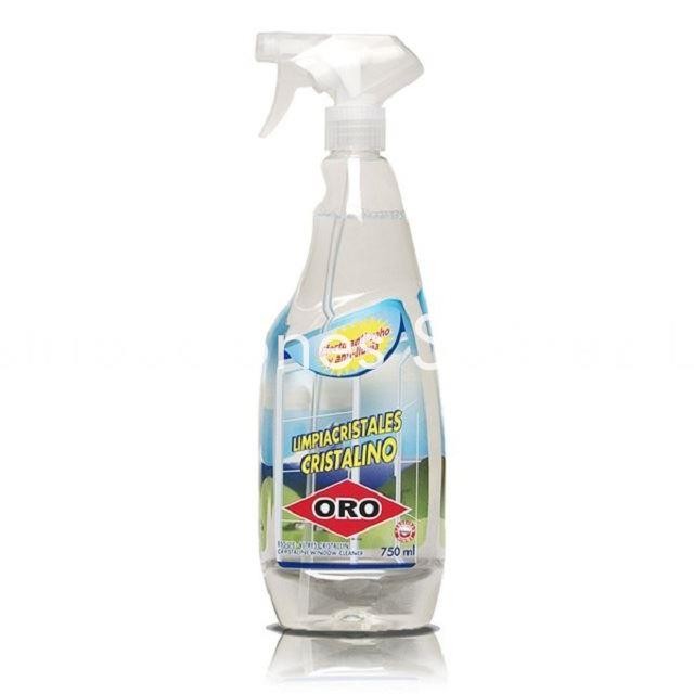 LIMPIACRISTALES CRISTALINO ORO 750 CC (12/750 ML)