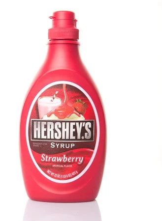 SYRUP HERSHEY`S FRESA 12/ 22 OZ