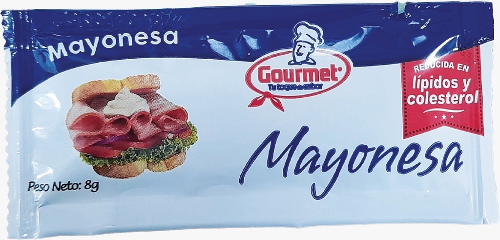 MAYONESA GOURMET SOBRECITO 1000/8 G