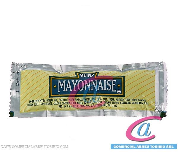 MAYONESA HEINZ EN SOBRES CAJA 1/500 unid