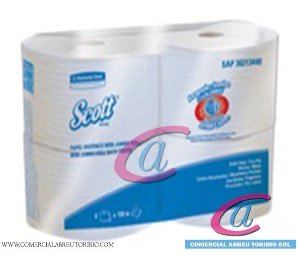 PAPEL HIG. SCOTT MINI JUMBO 6/4/150 mt DISPENSADOR
