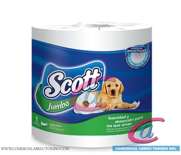 PAPEL HIGIENICO SCOTT JUMBO 24/1/290 MTS