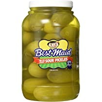 PEPINOS ENTEROS BEST MAID ( PICKLES) 1 galon