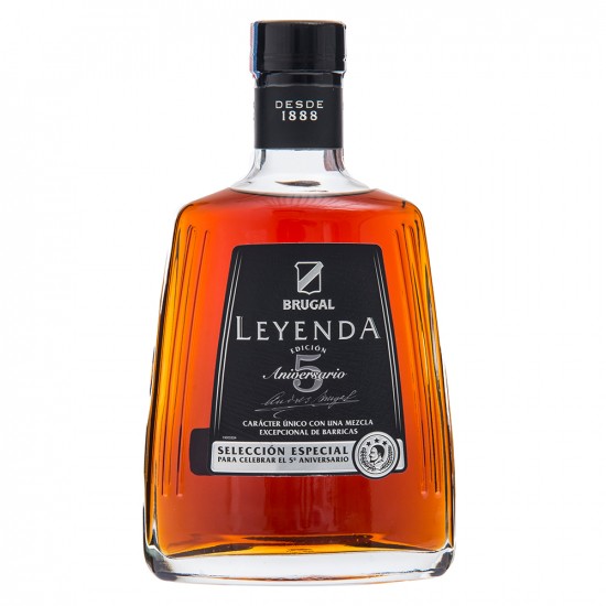 RON BRUGAL LEYENDA 5 ANIVERSARIO 6/700 ML