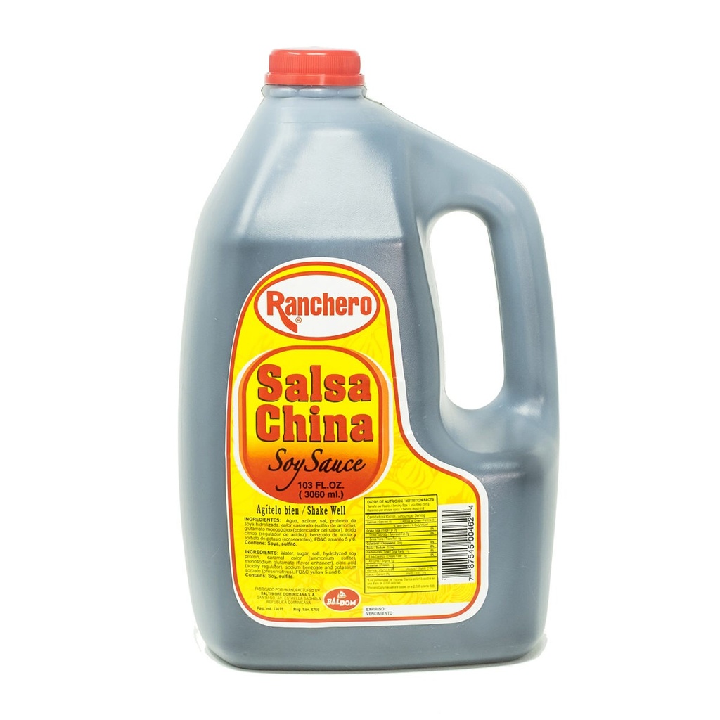 SALSA CHINA BALDOM 4/1 GALON