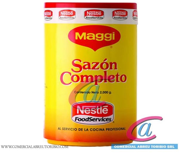 SAZON COMPLETO MAGGI 2000 gr (TARRO)