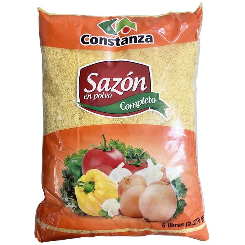 SAZON EN POLVO COMPLETO CONSTANZA 5 LBS