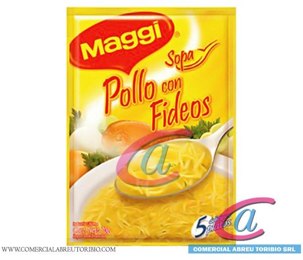 SOPA MAGGI EN SOBRE 12/12/60 GRS