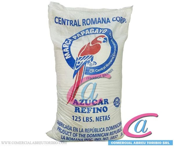 AZUCAR REFINADA PAPAGAYO 125 lbs