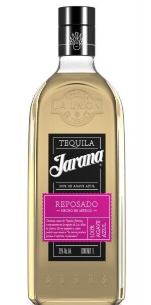 TEQUILA JARANA REPOSADO 100 % AGAVE AZUL 12/1000 m