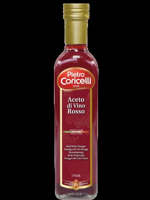 VINAGRE ROJO DE UVA PIETRO CORICELLI (12 X 500 ML