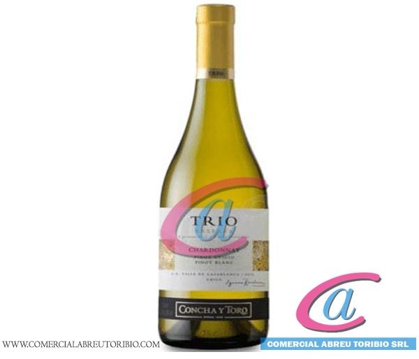VINO BLANCO CONCHA Y TORO TRIO (CHARDONAY-PINOT GR