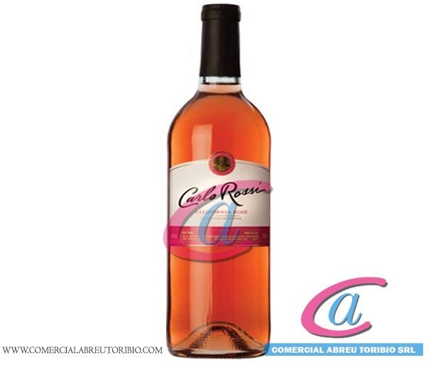 VINO CARLO ROSSI ROSADO 12/750 ML