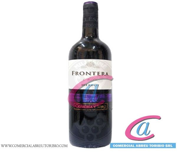 VINO FRONTERA TINTO MERLOT 12/750 ml