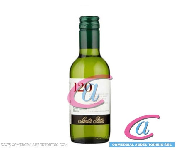 VINO SANTA RITA 120 BLANCO (SAUV. BLANC) 24/187 ml
