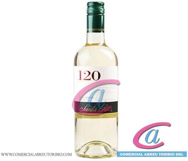 VINO SANTA RITA 120 BLANCO SAUV. BLANC 24/375 ml (