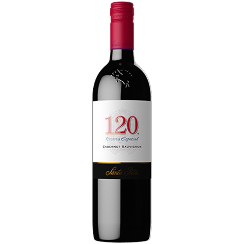 VINO SANTA RITA 120 TINTO (CAB. SAUV) 12/750 ml