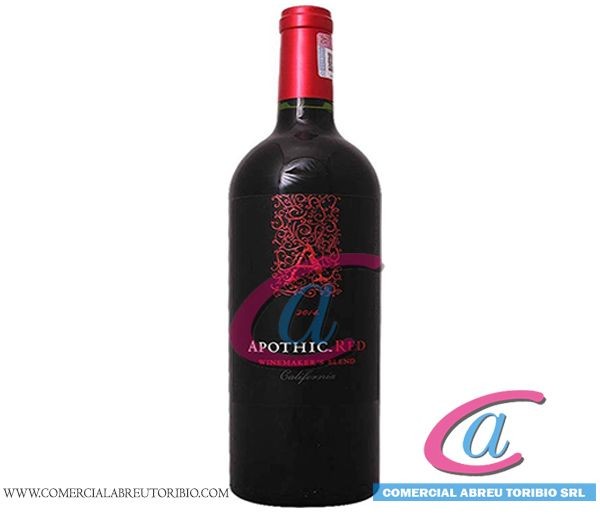 VINO TINTO APOTHIC RED 12/75 cl