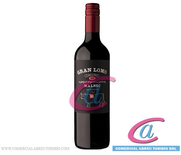 VINO TINTO GRAN LOMO MALBEC 12/750 ml