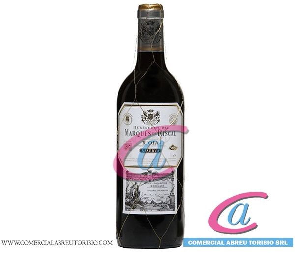 VINO TINTO MARQUES DE RISCAL RESERVA 12/750 ML