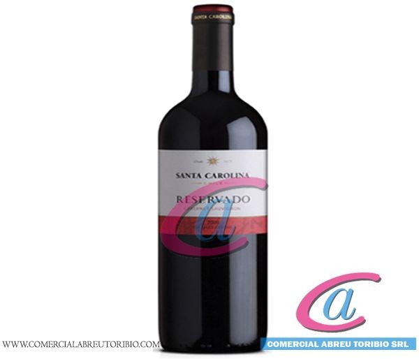 VINO TINTO SANTA CAROLINA CARMENERE 12/75 cl
